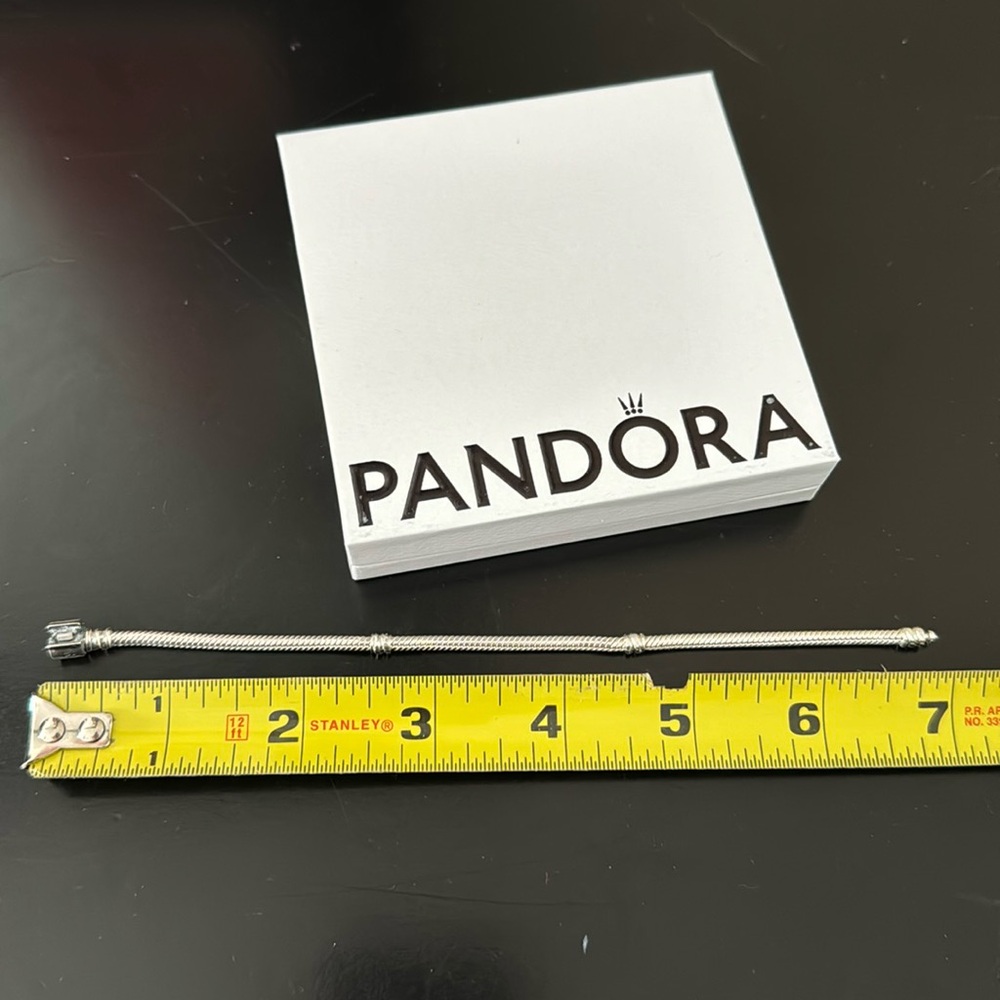 Pandora charm bracelet size 7.1